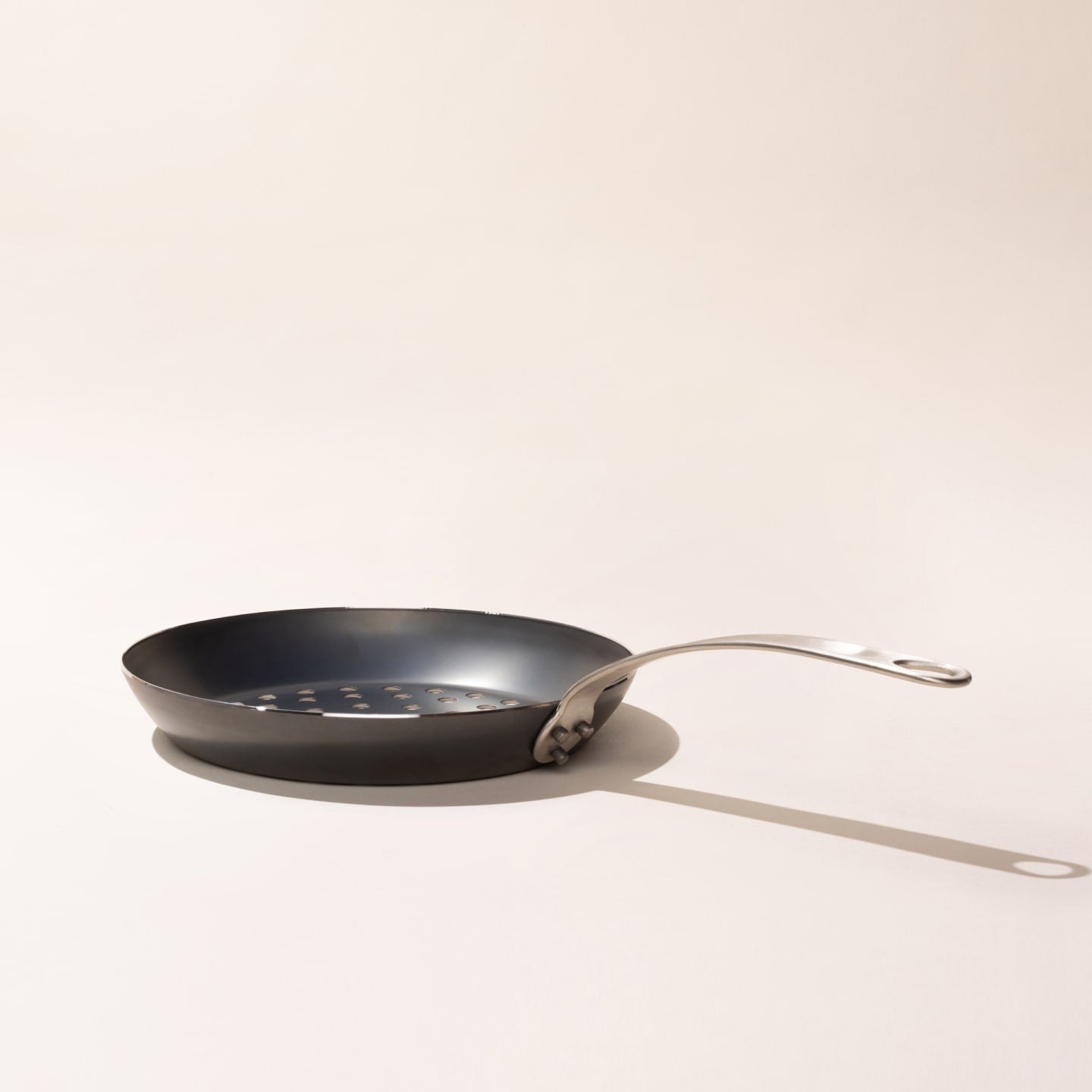 Blue Carbon Steel Grill Frying Pan