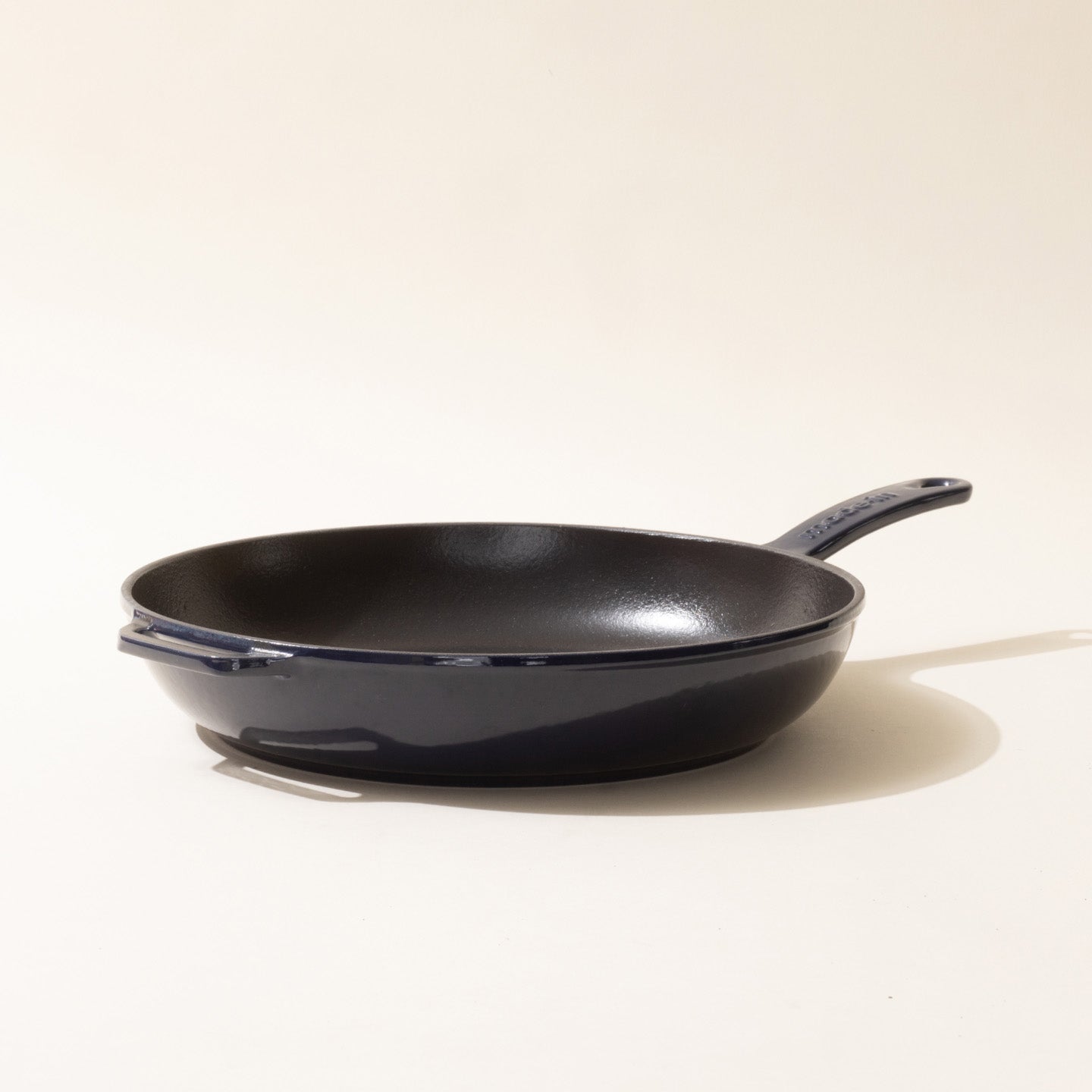 enameled cast iron skillet harbour blue