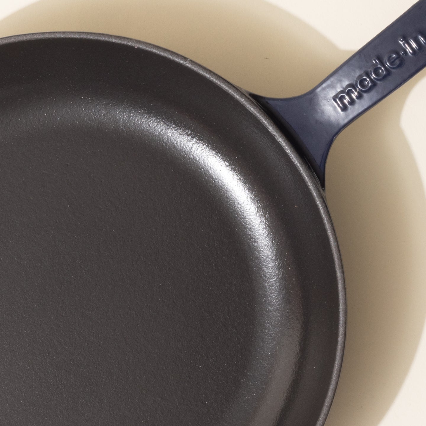 Enamelled Cast Iron Skillet