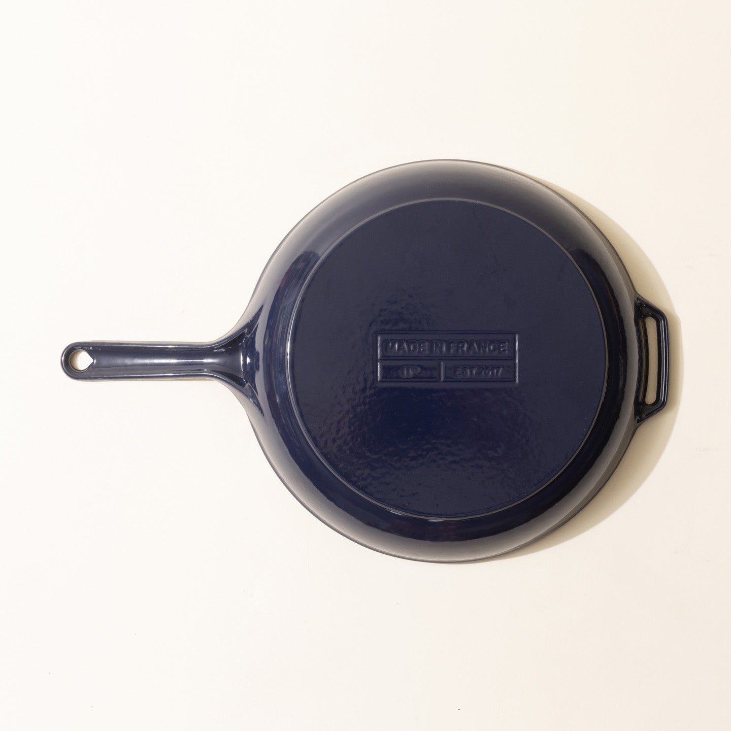 Enamelled Cast Iron Skillet