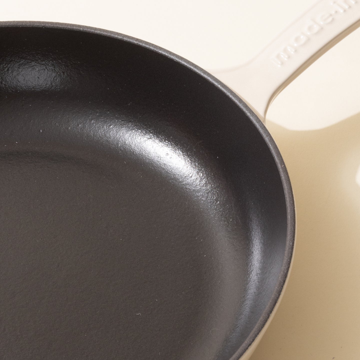 Enamelled Cast Iron Skillet