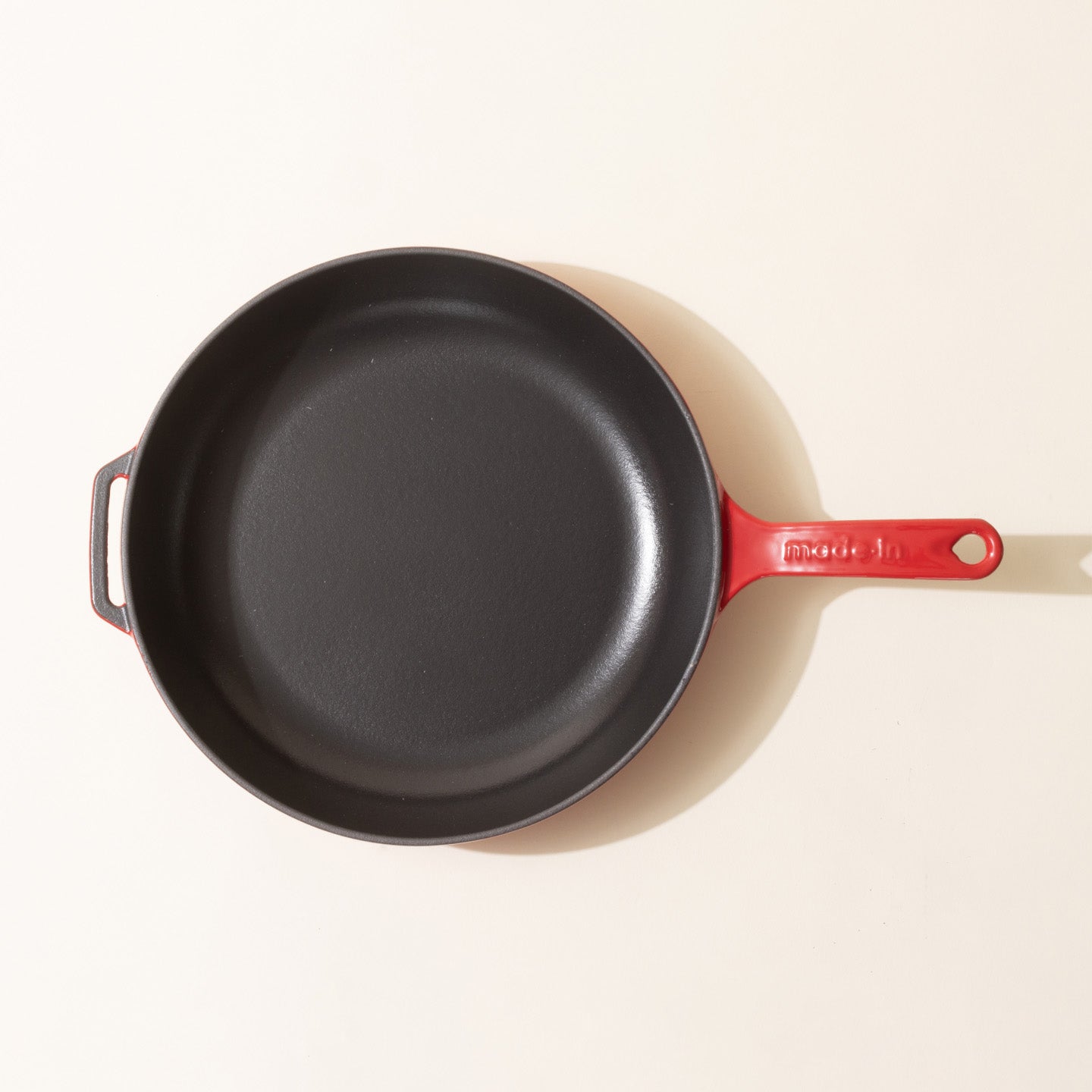 Enamelled Cast Iron Skillet